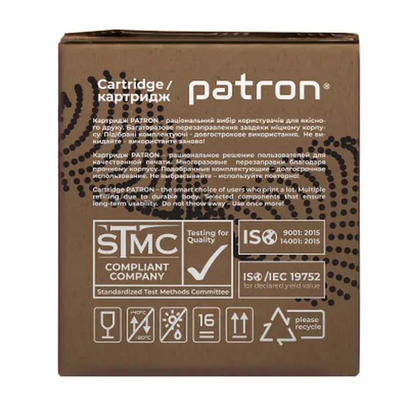 Картридж Patron HP LJ CF217A GREEN Label (PN-17AGL) - фото 4