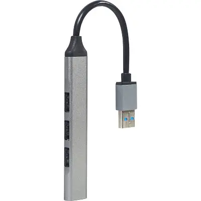 Концентратор Gembird USB-A to USB 3.1 Gen1 (5 Gbps), 3 х USB 2.0 (UHB-U3P1U2P3-02) - фото 2