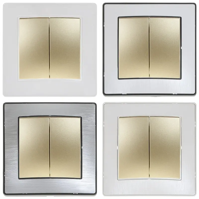 Вимикач Brille двоклавішний Rodos RB-2V - фото 5