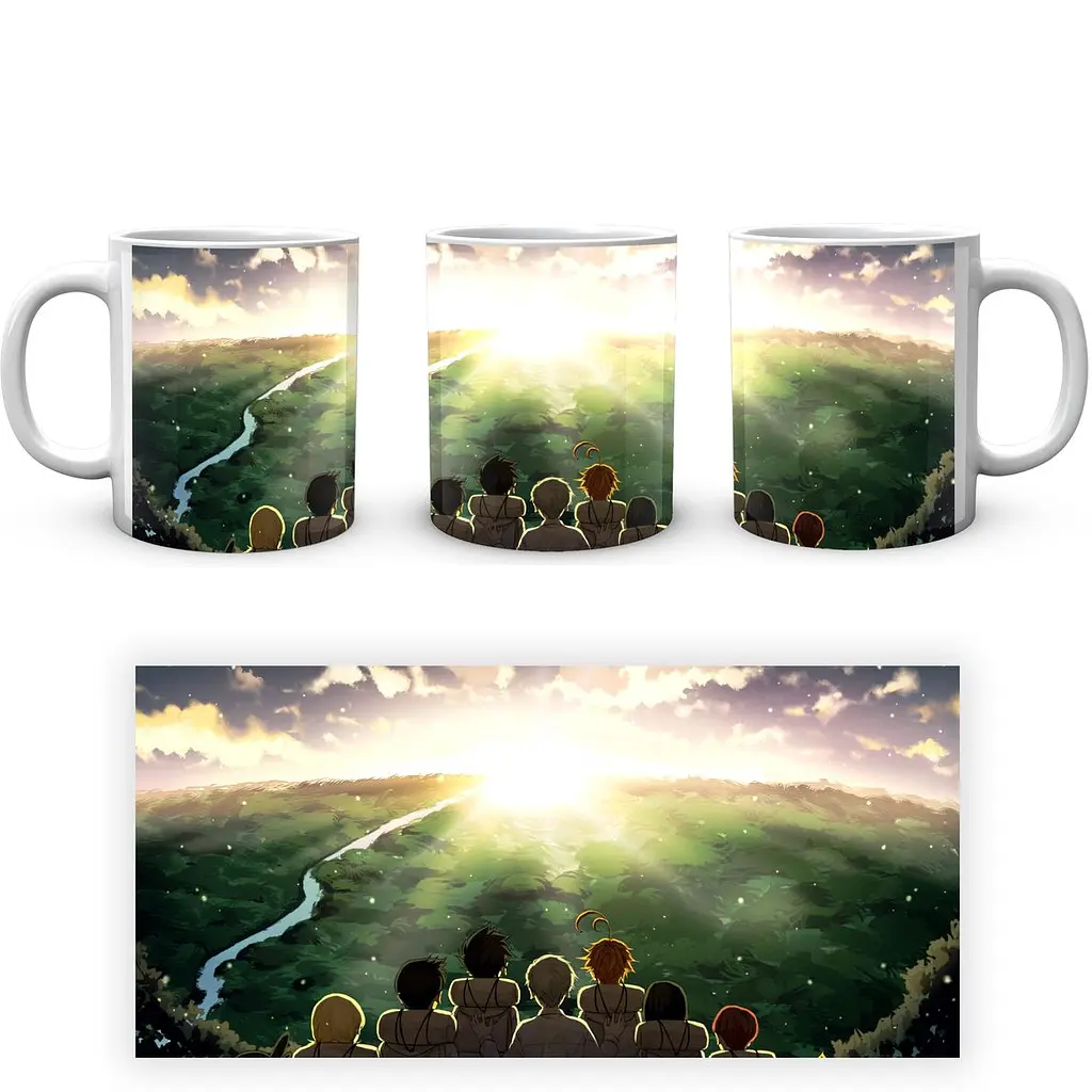 Кухоль GeekLand The Promised Neverland Обіцяний Неверленд NV 02.472 330 мл білий - фото 4