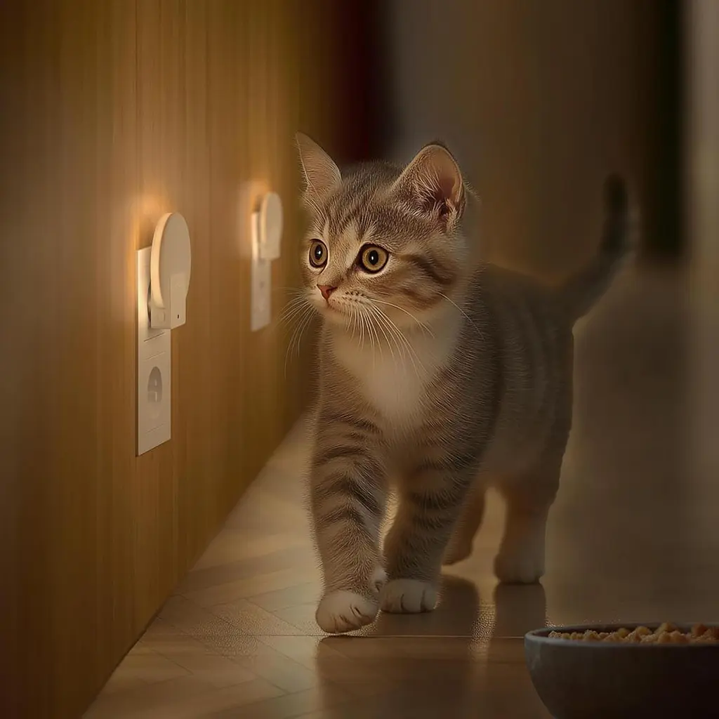 Світлодіодне нічне світло з підсвіткою з диммірним Lyridz Night Light Socket with Twilight Sensor Паковання з 2 Socket Light - фото 4