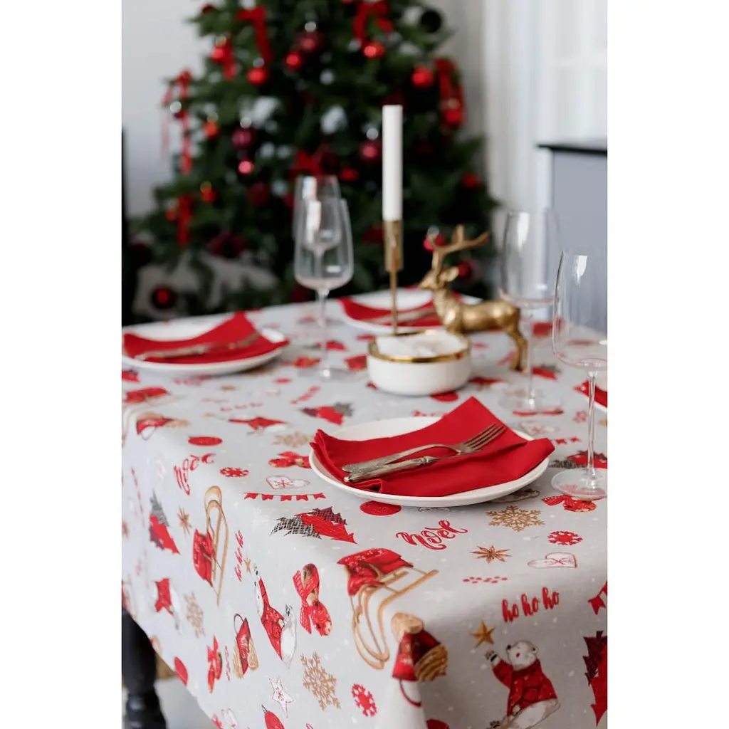 Скатерть Прованс Noel 180 x 136 см (42174) - фото 4