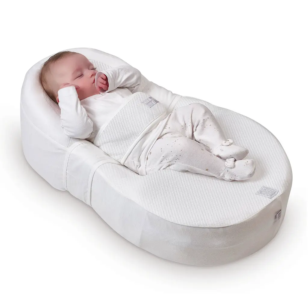 Дитячий ергономічний матрацик Red Castle Cocoonababy білий (0445166) - фото 3