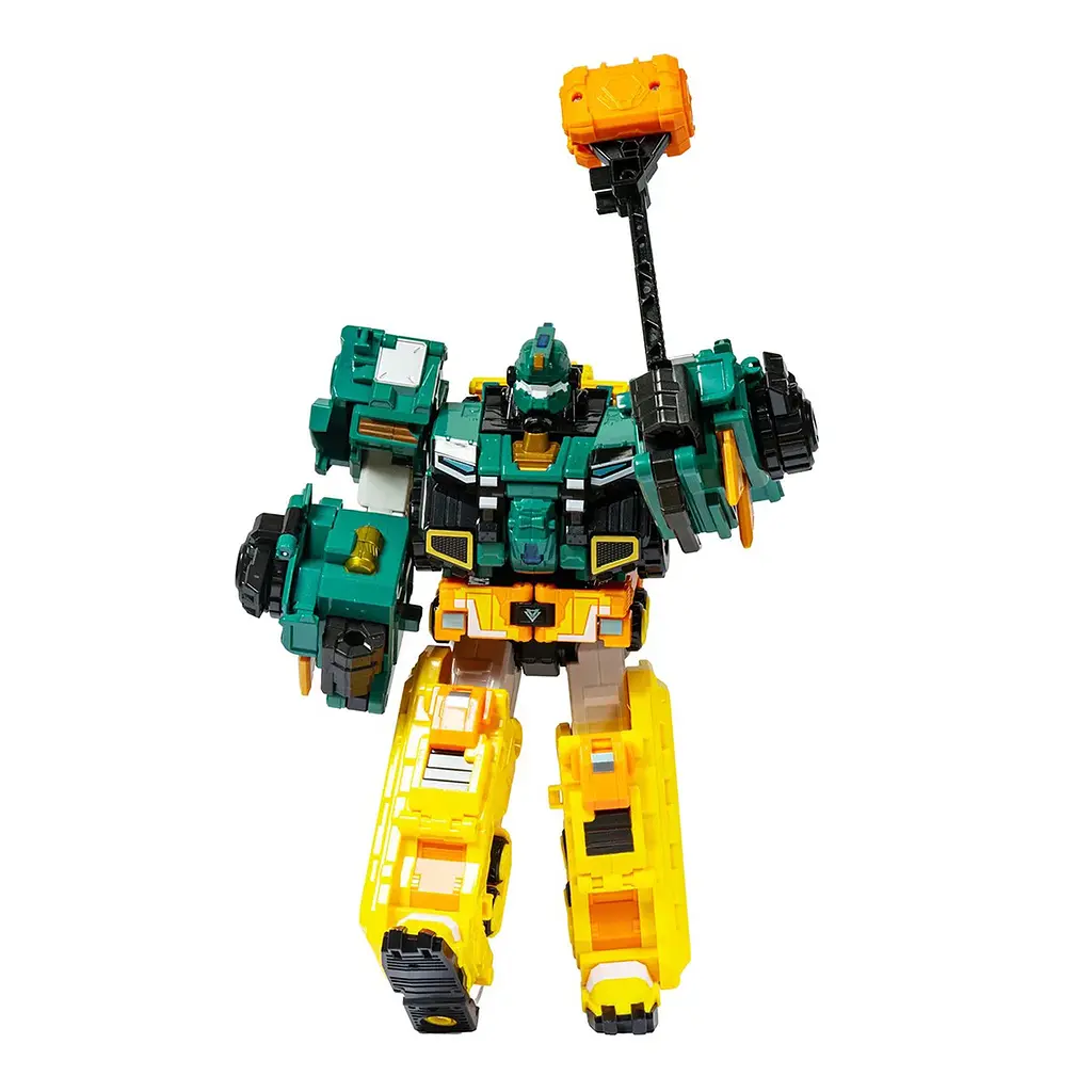 Ігровий набір з роботом-трансформером Dinoster Стего Трон 2 машини та динозаври (EU580804) - фото 4