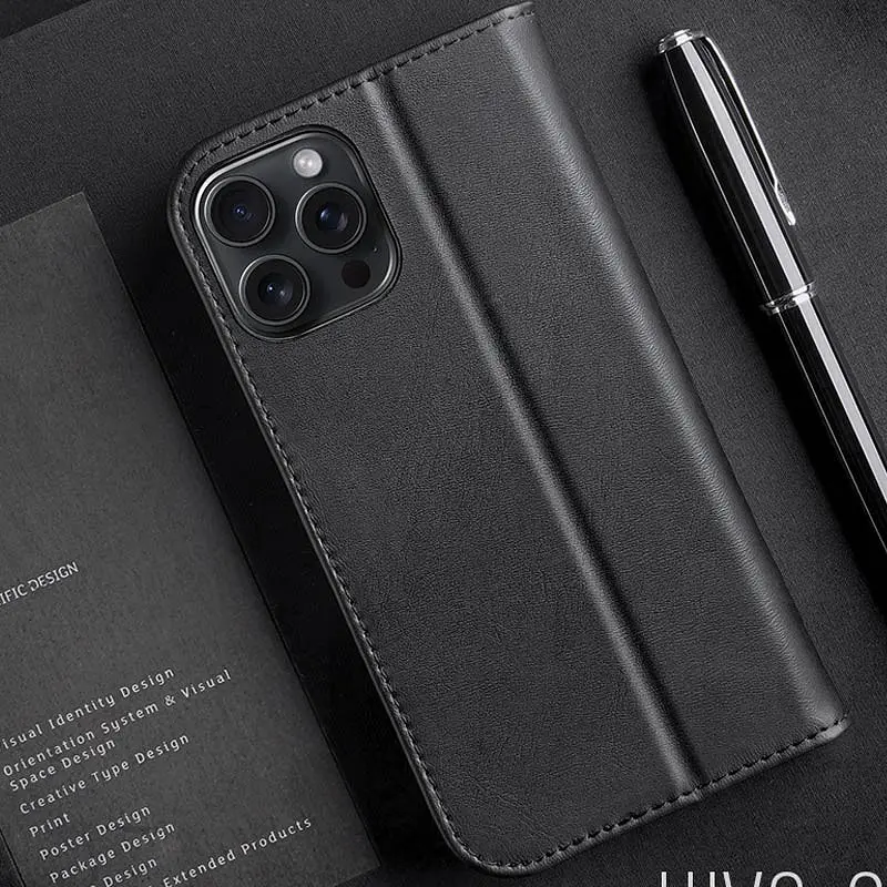 Чохол-книжка Dux Ducis Hivo для Apple iPhone 16 Pro (6.3) Black - фото 3