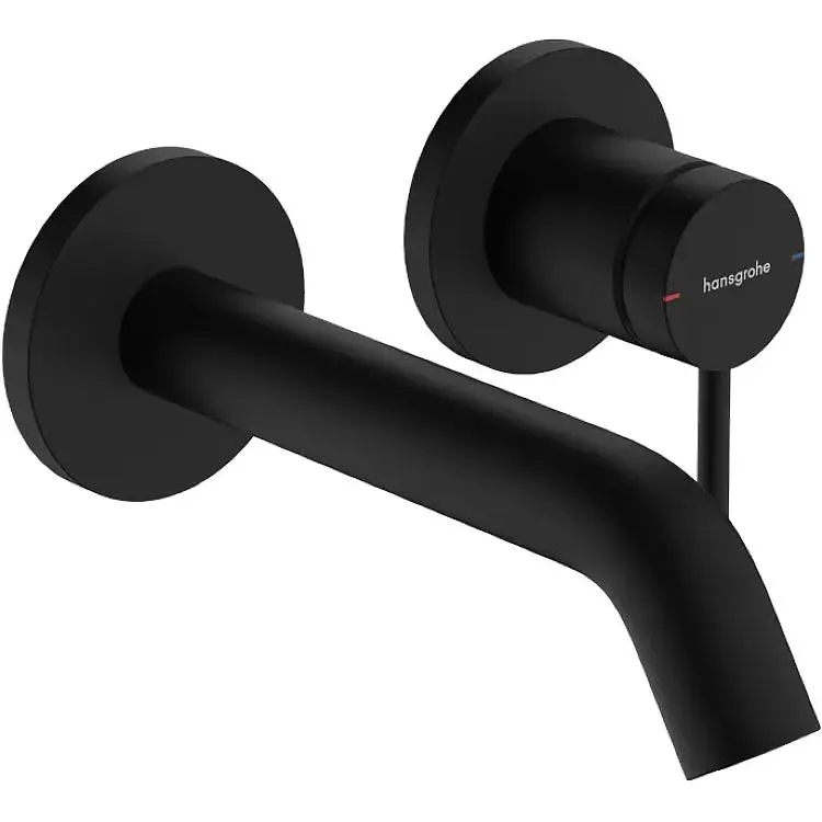 Змішувач для умивальника Hansgrohe Tecturis S прихованого монтажу matt black 73350670