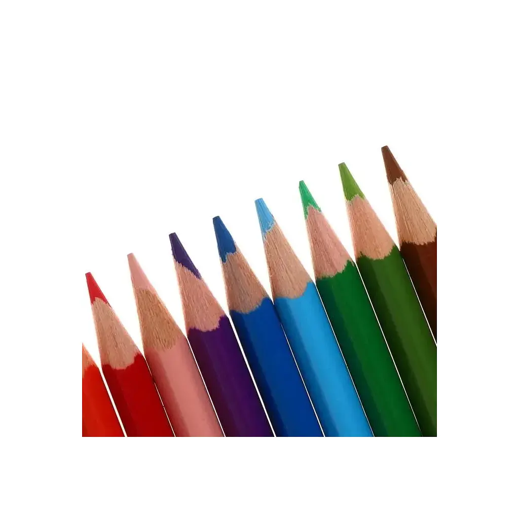 Олівці кольорові Faber-Castell тригранні, 12 кольорів + стругачка (120523) (21614) - фото 5