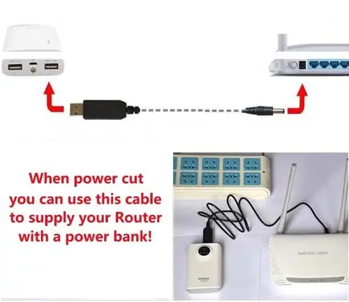 Кабель перетворювач напруги з USB 5V на DC 5V (5.5/2.1mm) 0.8м для живлення модемів Wi-Fi роутерів хабів світильників від Power Bank UKC 5в - фото 3