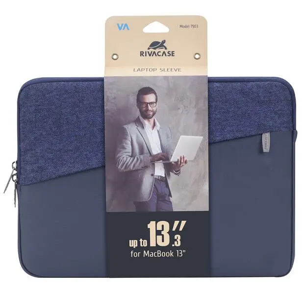 Чохол для ноутбука RivaCase 7903 13.3" Blue - фото 5