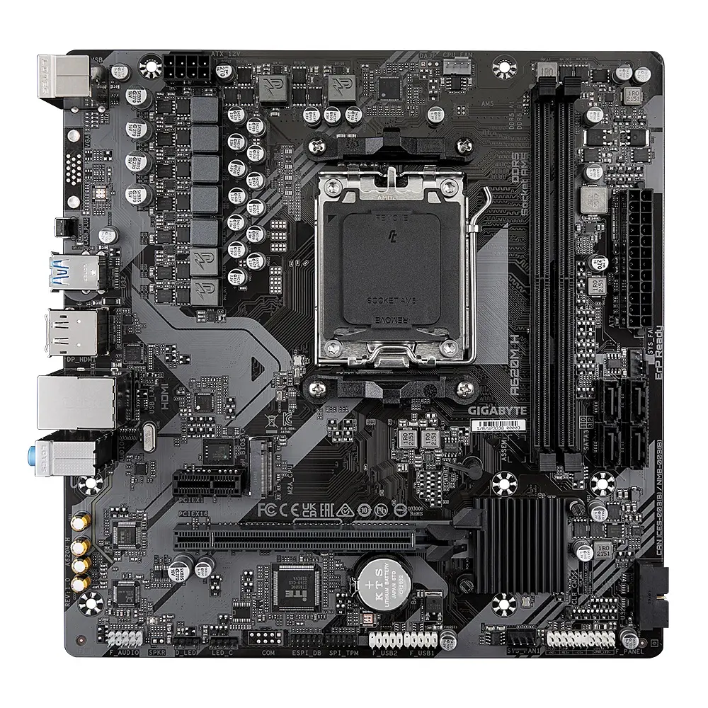 Материнська плата Gigabyte A620M H Socket AM5 - фото 2