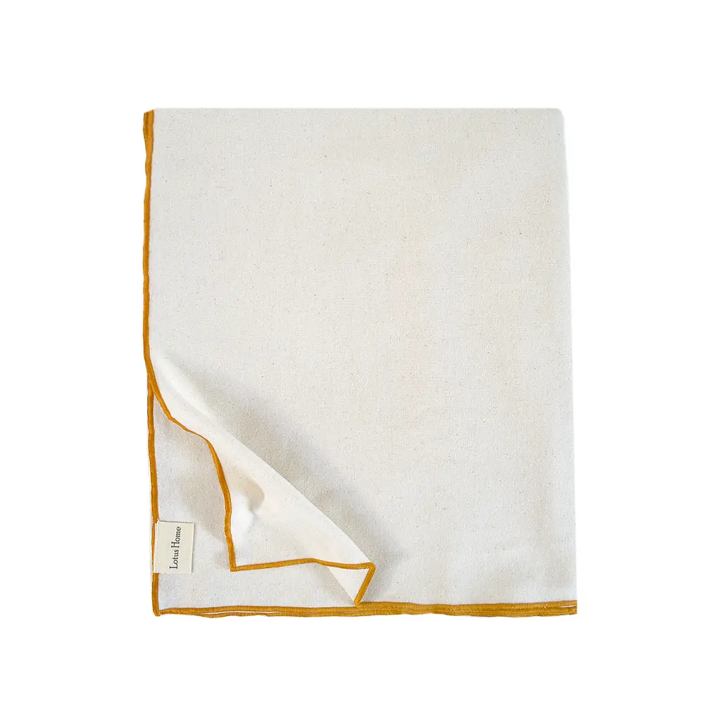 Скатерть Lotus Home - Toursa горчичный 150x220 - фото 2