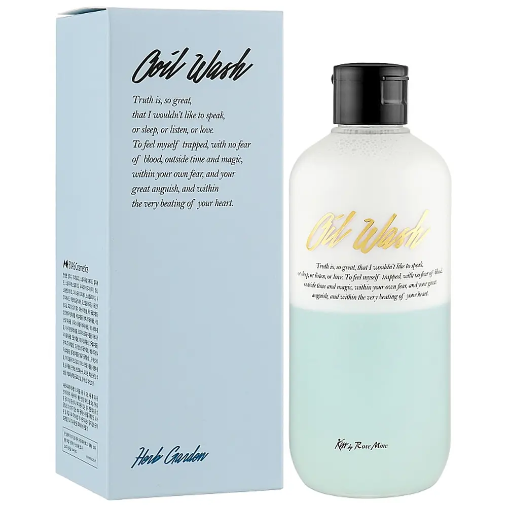 Гель для душу зі свіжим трав'яним ароматом Fragrance Oil Wash Oh Fresh Herb Garden Kiss by Rosemine 300 мл - фото 2