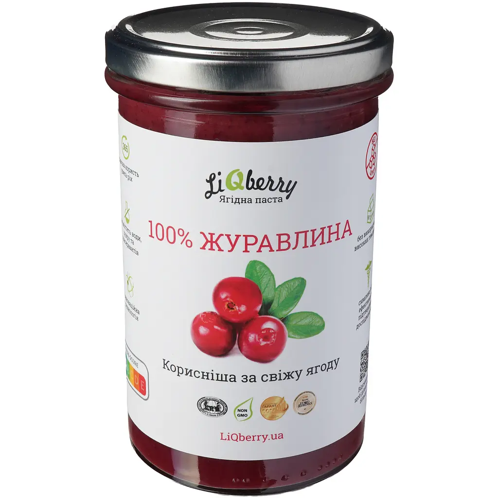 Паста LiQberry журавлинна 0.545 л - фото 2