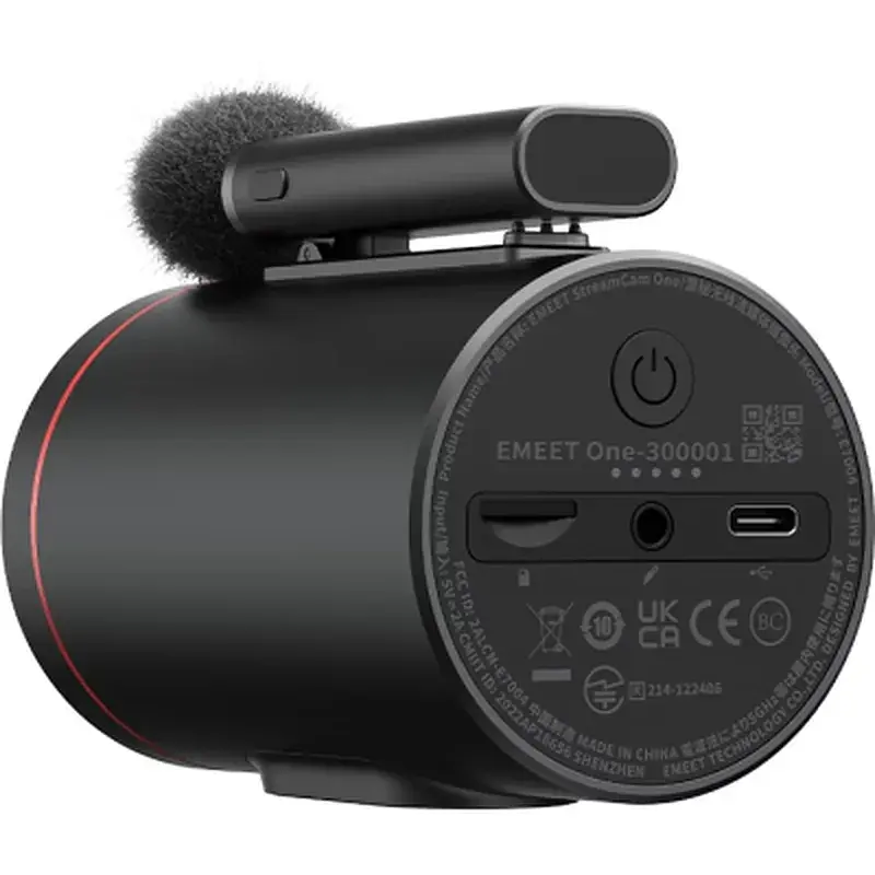 Веб-камера Emeet StreamCam One Black (eMeet-E7004) - фото 2