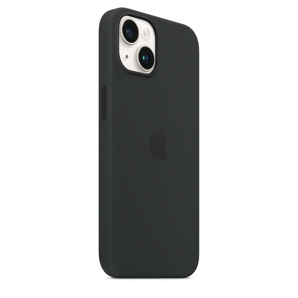 Чохол Silicone Case з MagSafe для Apple iPhone 14 (Midnight) ААА [72703] - фото 4