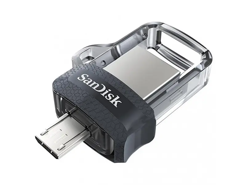 USB флеш накопичувач SanDisk 32 GB USB Ultra Dual OTG USB 3.0 Black (SDDD3-032G-G46) - фото 3