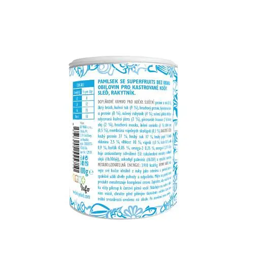 ласощі для кішок Brit Care Cat Snack Superfruits Herring сельдь, 100 г - фото 3