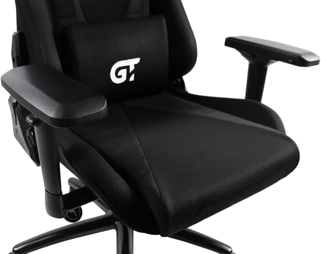 Геймерське крісло GT Racer X-5113F Fabric Black (X-5113F Fabric Black) - фото 2