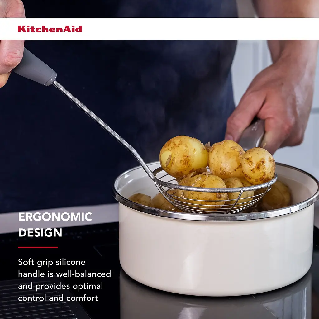 Шумовка KitchenAid Coreline серая (KAS010OHCGG) - фото 7