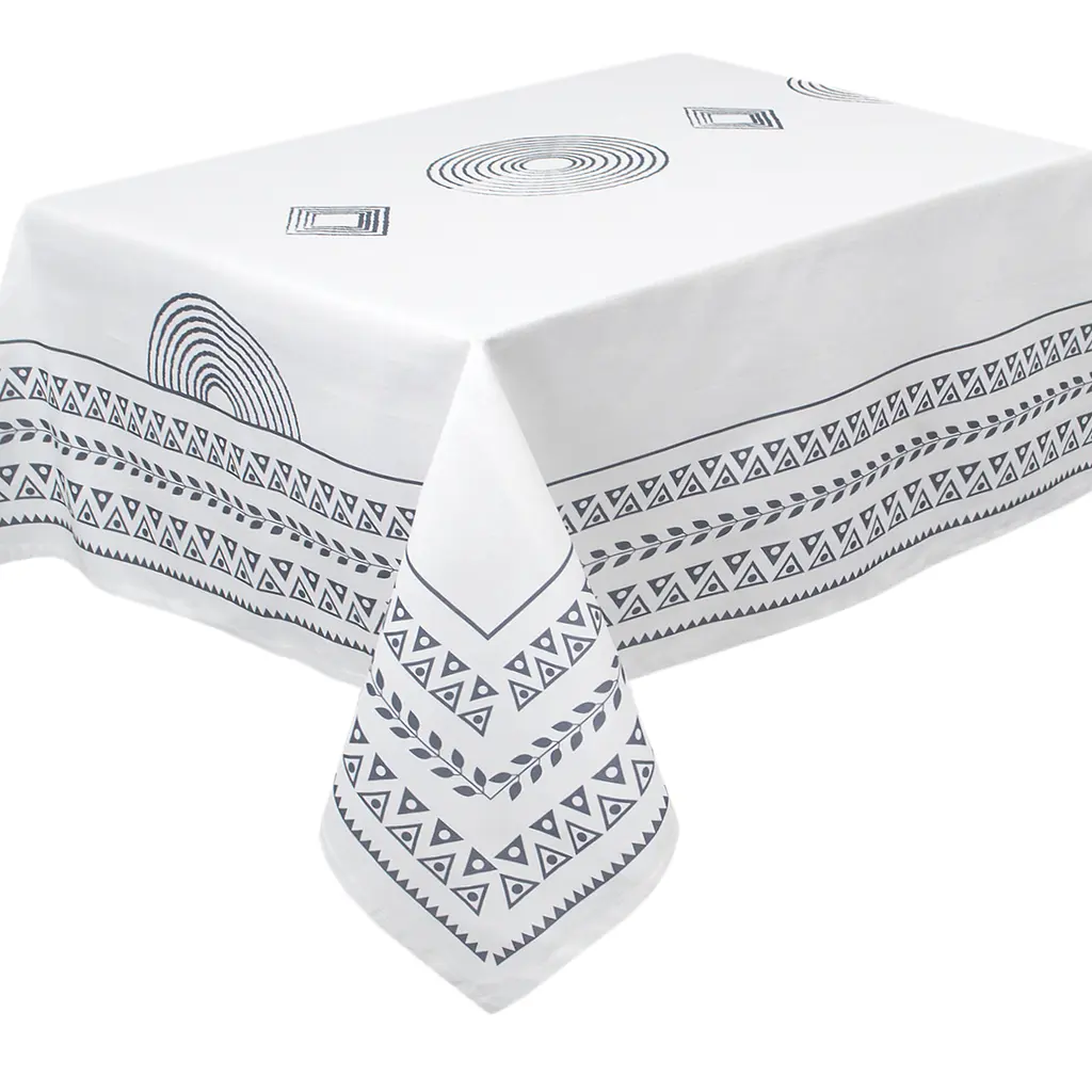 Скатерть Lotus Home - Геометрия 140x140 - фото 5