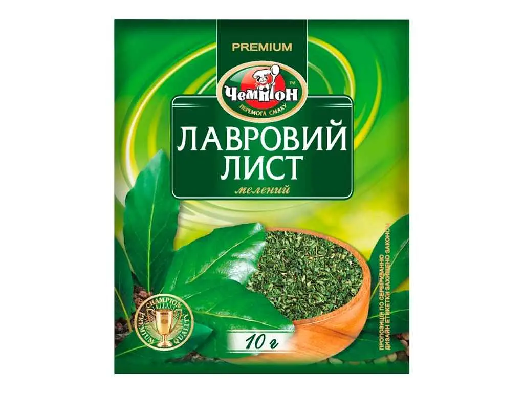 Лавровий лист Чемпіон 10 г цілий
