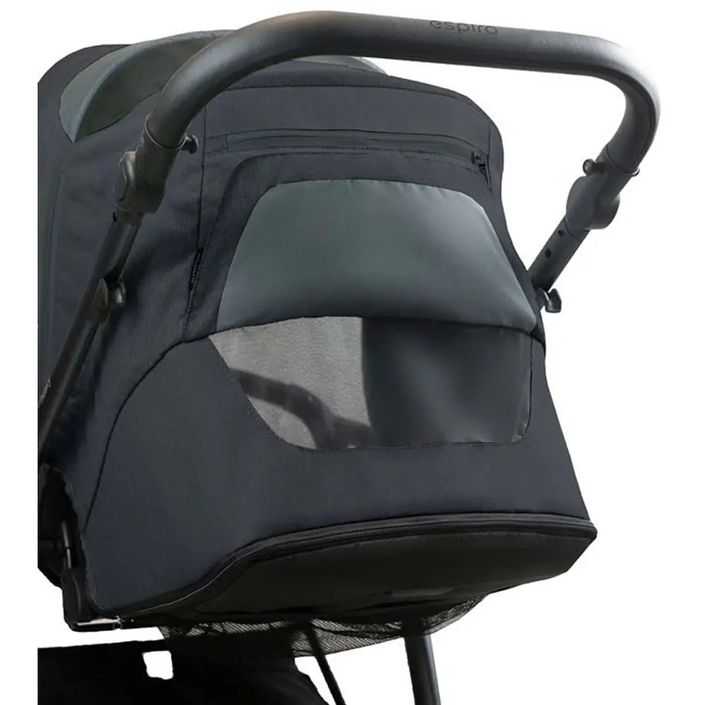 Коляска Espiro Husky XL 2023 04 Green Aurora, універсальна 2 в 1, темно-зелена (206740) - фото 11