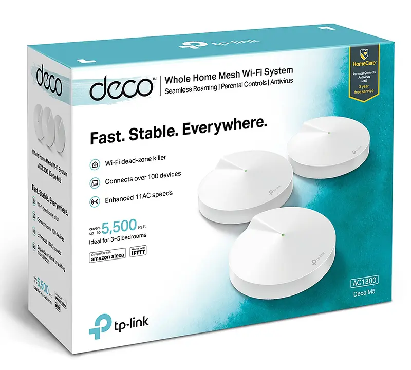 Маршрутизатор TP-Link Deco M5 3-pack - фото 4