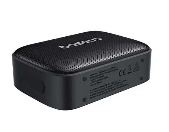 Акустика портативна Baseus AeQur 30 Mini Portable Wireless Speaker до 12 годин чорна - фото 3