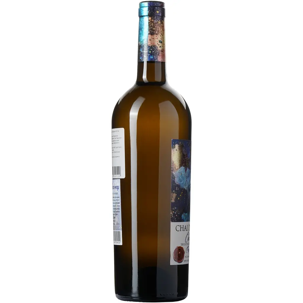 Вино Chai d'Oeuvre Chardonnay IGP Pays D'Oc, біле, сухе, 0,75 л - фото 2