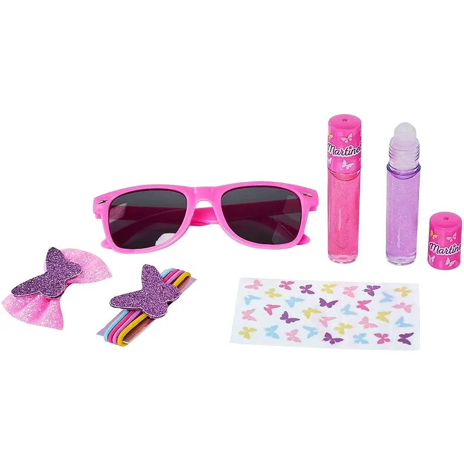 Набір аксесуарів і блисків для губ Martinelia Shimmer Wings Street Essentials (11951) (8436591927846) - фото 2