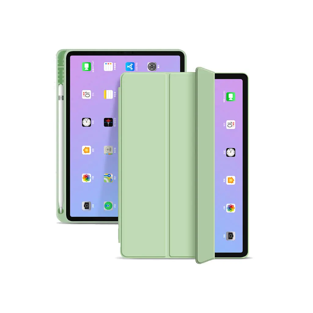 Чохол до планшета BeCover Tri Fold Hard TPU Apple iPad Air (4/5) 2020/2022 10.9" Green (711107) - фото 3