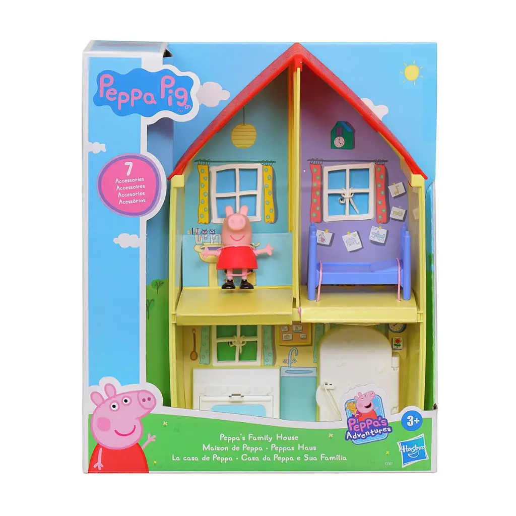 Ігровий набір Peppa - БУДИНОЧОК ПЕППИ (будиночок з меблями, фігурка Пеппи) - фото 10