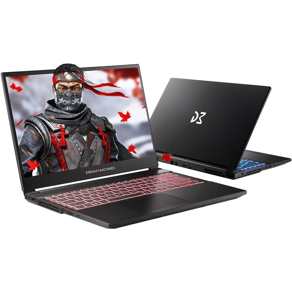 Ноутбук Dream Machines RT5060-15UA27 15.6” FHD 144Hz/Ryzen 7 H255/16 GB/SSD 512GB/RTX5060/2.5GLAN/DOS - фото 2