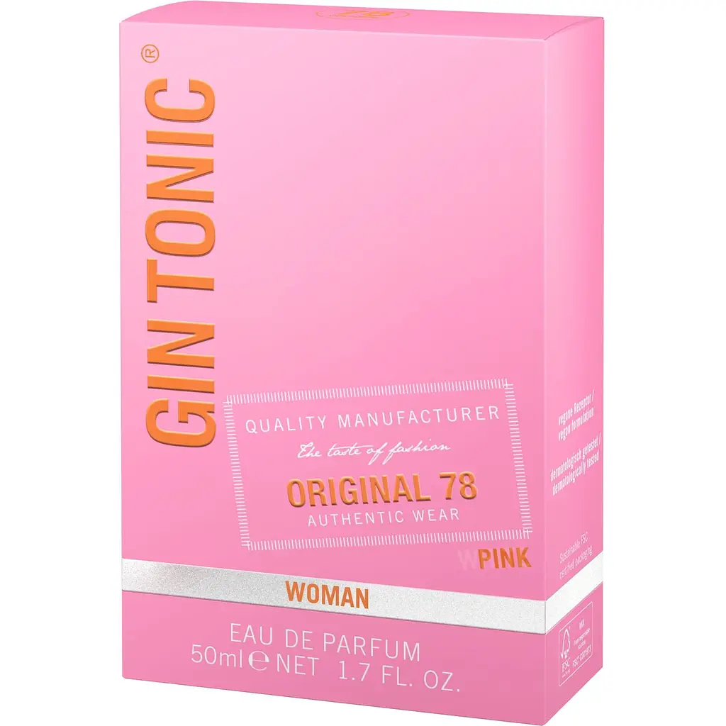 Парфумована вода для жінок Gin Tonic Original 78 Pink 50 мл - фото 3