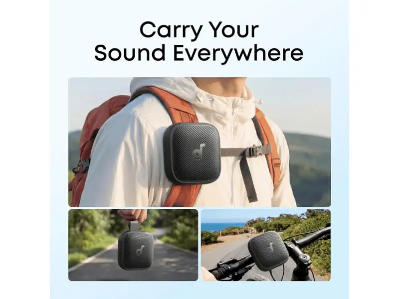 Портативна колонка ANKER SoundCore Boom Go 3i Black (D5103010) - фото 3