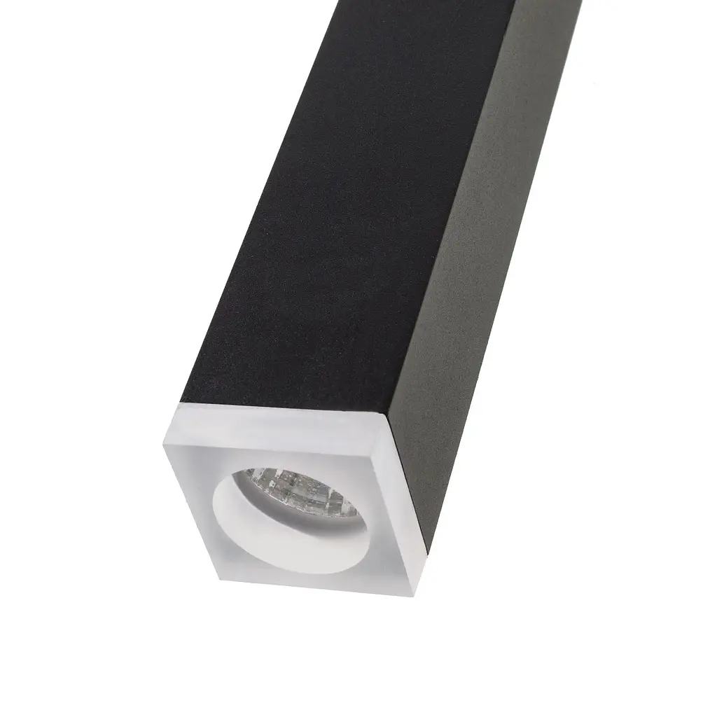 Люстра подвесная Brille тубус LED 10W NW BK (AL-707S/1) - фото 5