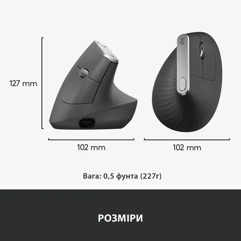 Мишка Logitech MX Vertical (910-005448) - фото 8