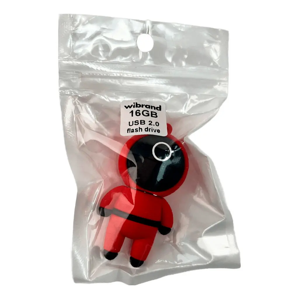USB флеш накопичувач Wibrand 16GB Squid Game Red USB 2.0 (WI2.0/SG16R) - фото 5