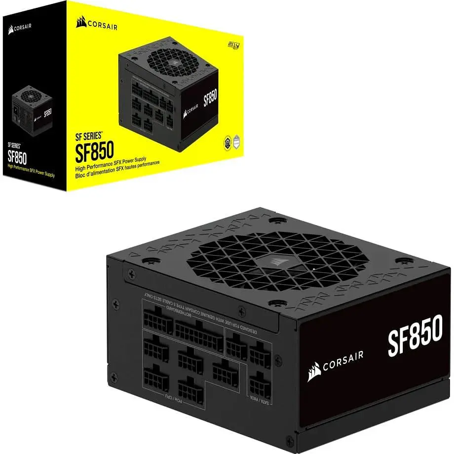 Блок живлення Corsair SF850 850W 80+ Platinum (CP-9020256-EU) Black - фото 5