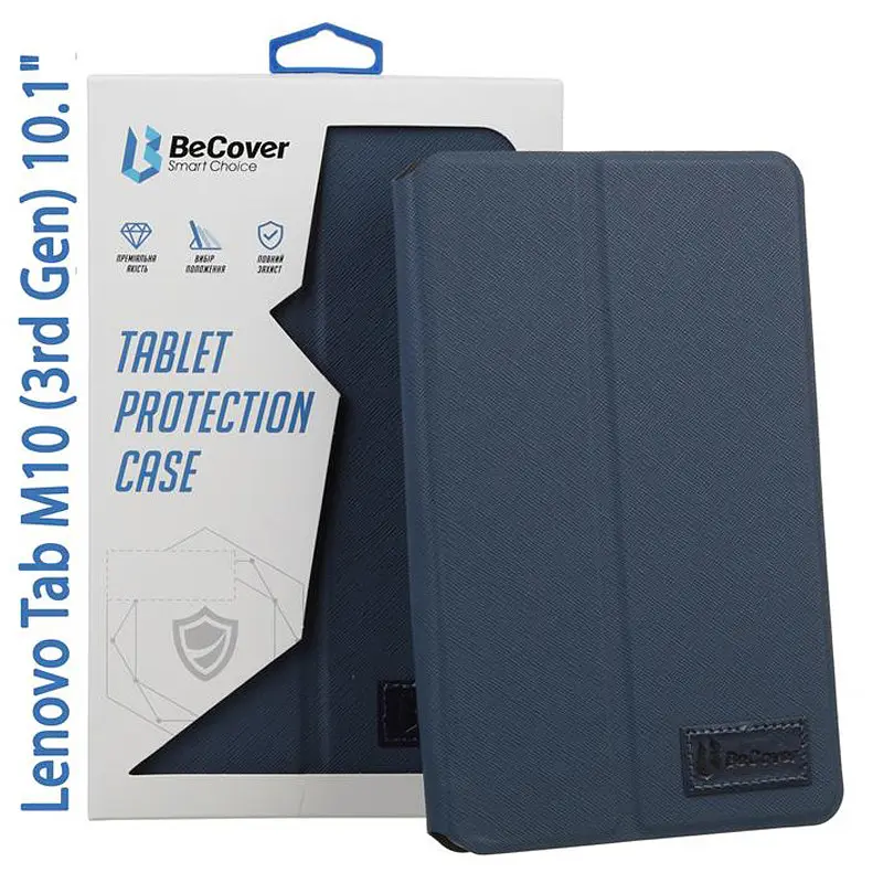 Чохол-книжка BeCover Premium Lenovo Tab M10 TB-328F (3rd Gen) 10.1 Насичено-синій (708338) - фото 3