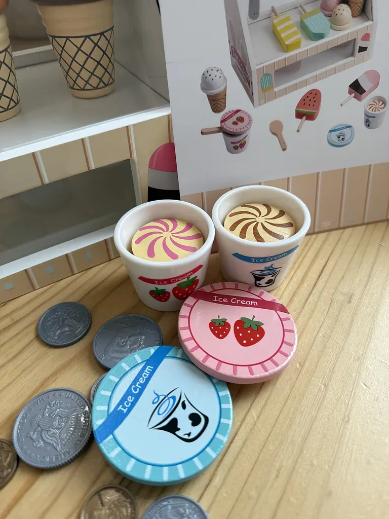 Дерев’яний набір морозива Ice Cream Counter   - фото 9