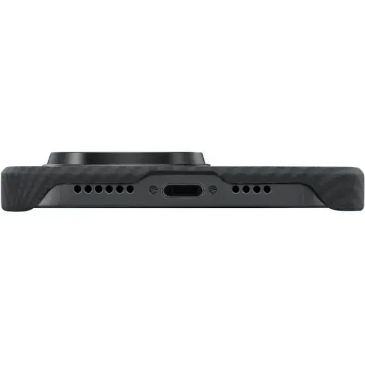 Чохол-накладка Pitaka MagEZ Case 3 Twill 600D Black/Grey для iPhone 14 Pro (KI1401PA) - фото 5