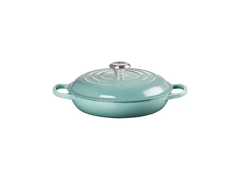 Каструля Le Creuset Signature Cast Iron Sea Salt (21180307174430) - фото 5