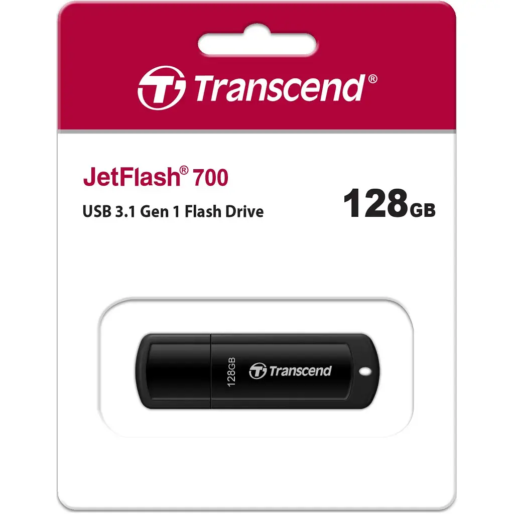 USB флеш накопичувач Transcend 128GB JetFlash 700 USB 3.0 (TS128GJF700) - фото 3