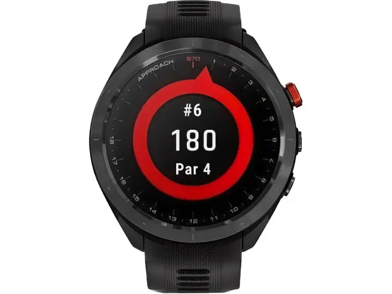 Смарт-годинник Garmin Approach S70 47mm B. Ceramic Bezel w. Black S. Band (010-02746-02/12) - фото 4