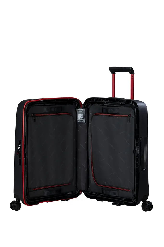 Валіза 55 См Samsonite ESSENS CHARCOAL/RED 55x40x20 KM0*18001 - фото 2