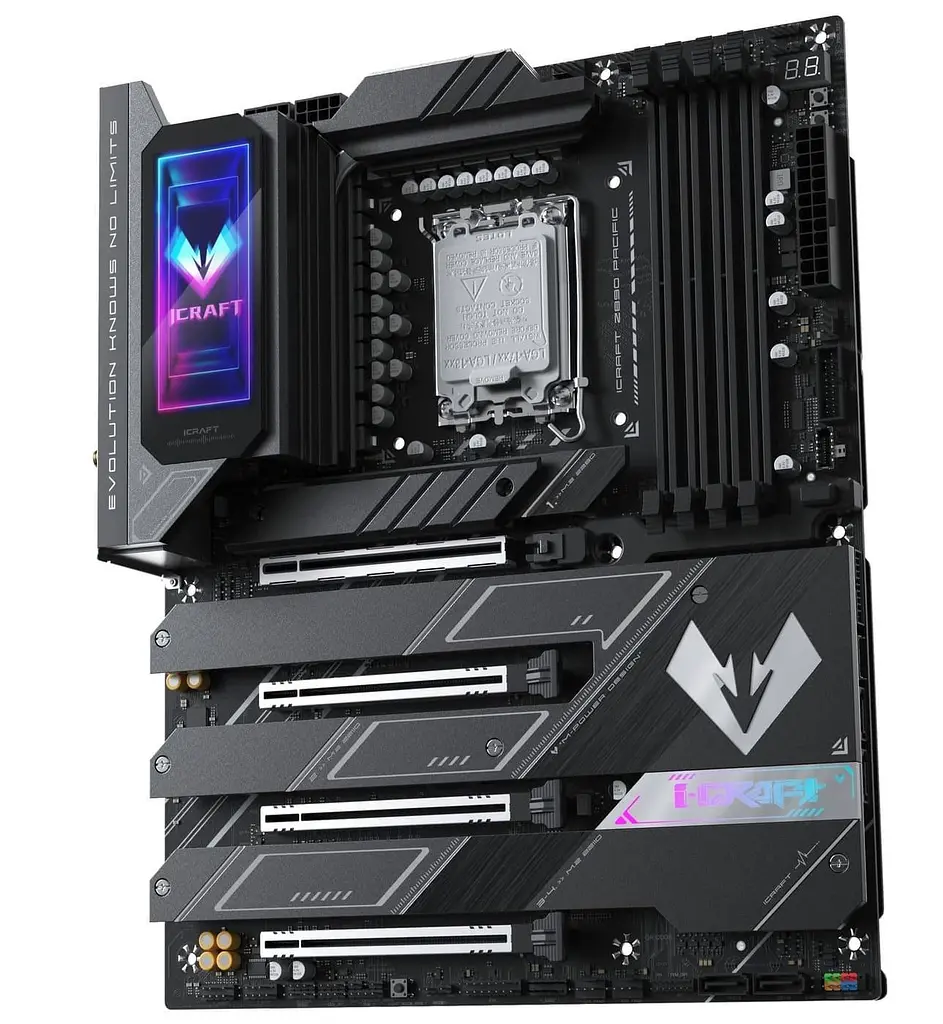 Материнська плата MAXSUN iCraft Z890 PACIFIC (MS-ICRAFT Z890 PACIFIC) (Socket 1851, Intel Z890, ATX) - фото 2