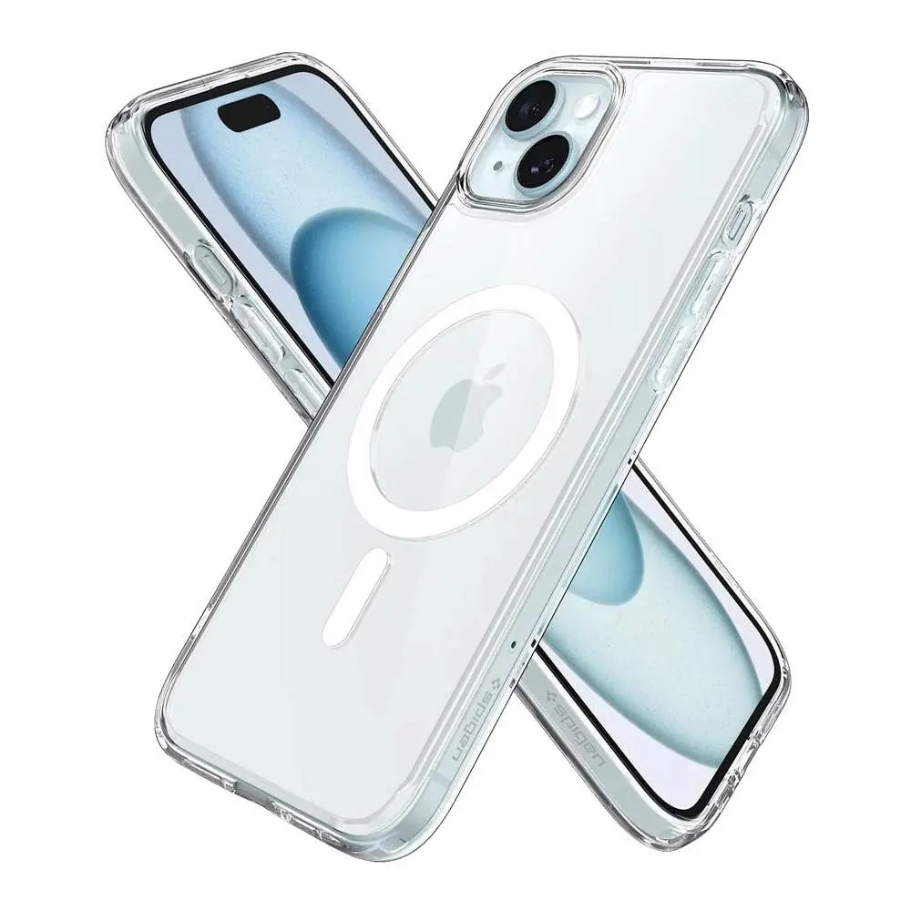 Чохол накладка Spigen Ultra Hybrid MagSafe Apple iPhone 15 Transparent - фото 5