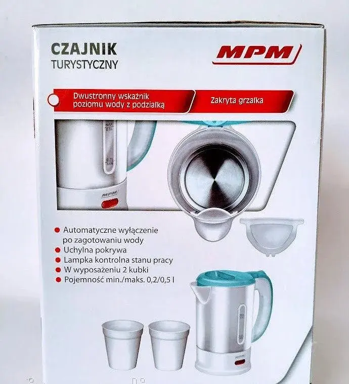 Електрочайник MPM MCZ-88 0,5л 2 чашки - фото 3