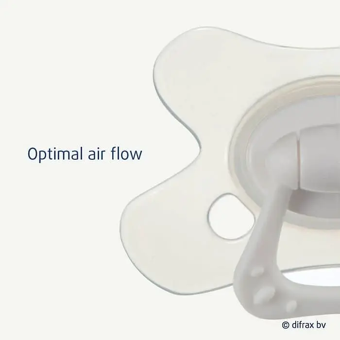 Пустушка силіконова Difrax Dental 6+ міс. Clay (800 Clay) - фото 2
